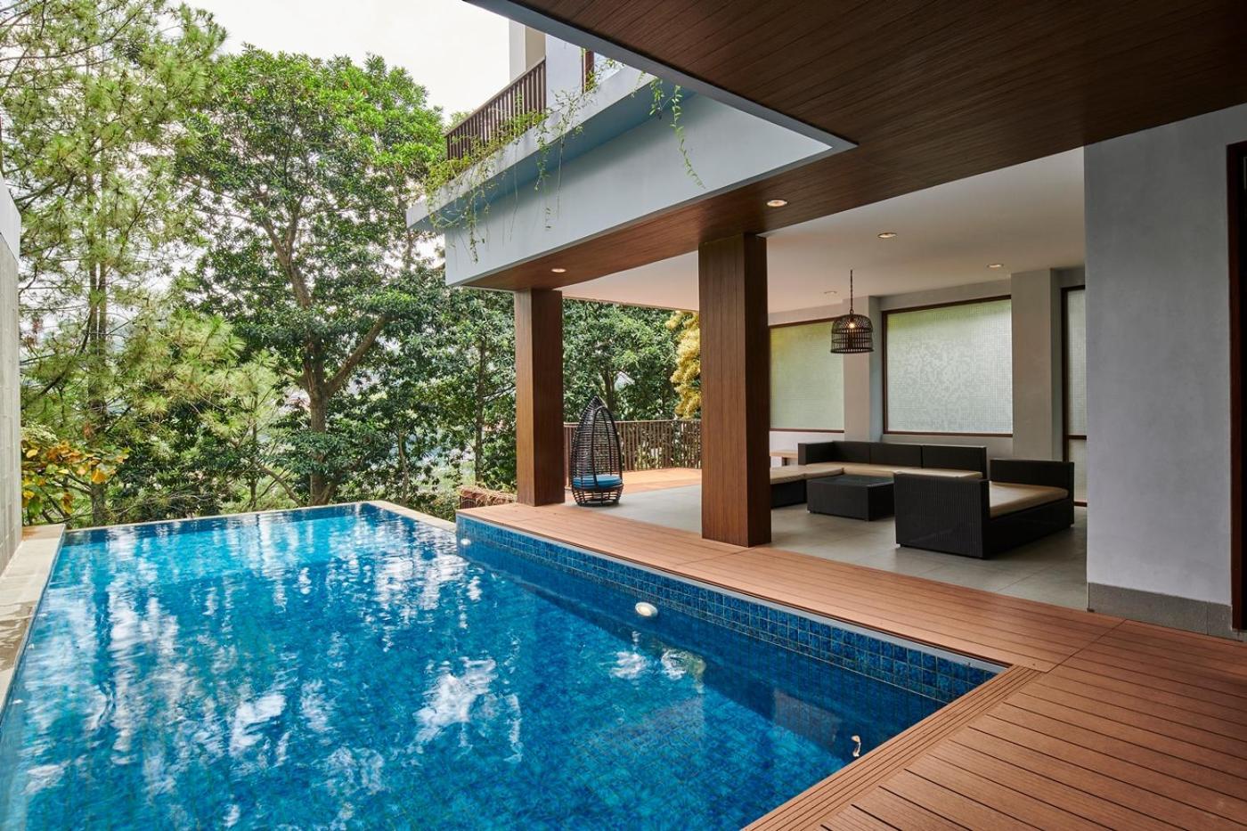 Asmaya Hill View Villa 7 Bedrooms With A Private Swimming Pool Μπαντούνγκ Εξωτερικό φωτογραφία