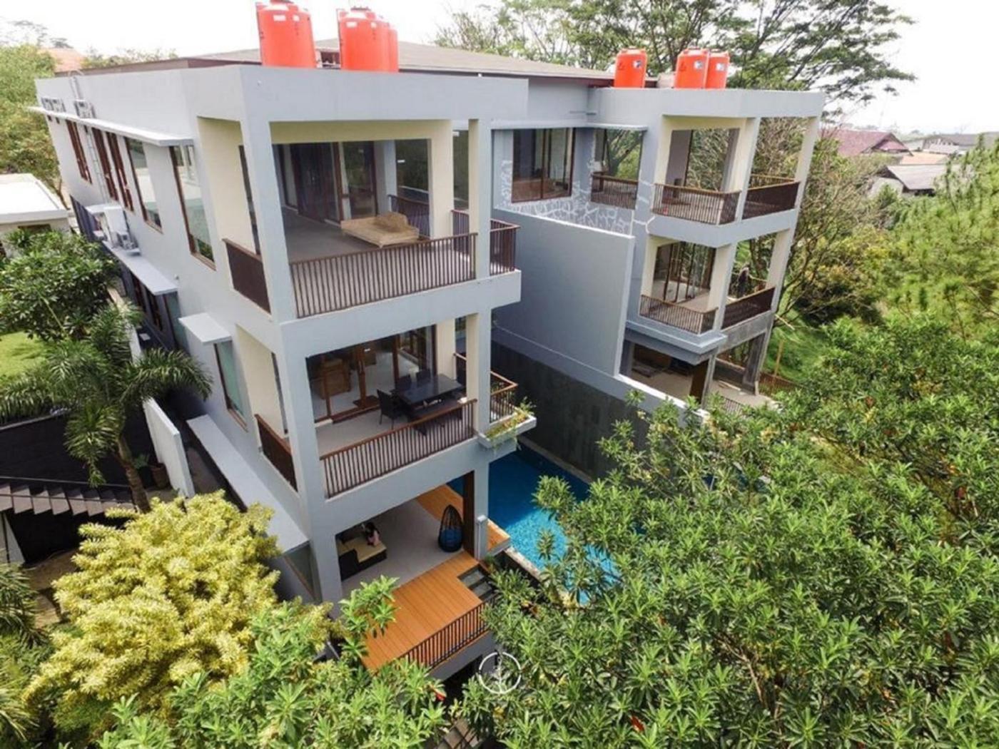 Asmaya Hill View Villa 7 Bedrooms With A Private Swimming Pool Μπαντούνγκ Εξωτερικό φωτογραφία